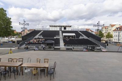 Domstufen Festspiele Erfurt 2025-stock-foto