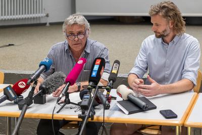 Pressekonferenz zur T?tung von Pavianen im Tiergarten N?rnberg. N?rnberg, 29.07.2025-stock-foto