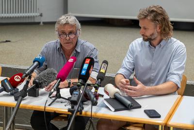 Pressekonferenz zur T?tung von Pavianen im Tiergarten N?rnberg, N?rnberg, 29.07.2025-stock-foto