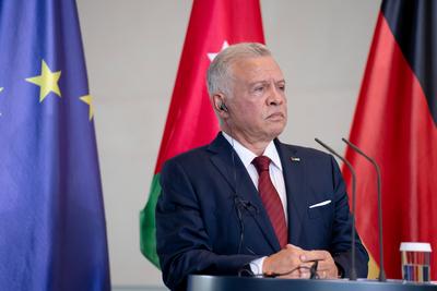 K?nig, Jordanien, Abdullah II. bin al-Hussein-stock-photo