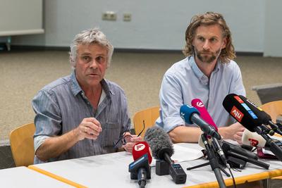 Pressekonferenz zur T?tung von Pavianen im Tiergarten N?rnberg, N?rnberg, 29.07.2025-stock-foto
