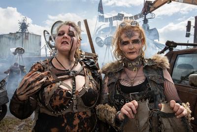 Wacken 2025 Fans trotzem dem angesagten Regen-stock-foto