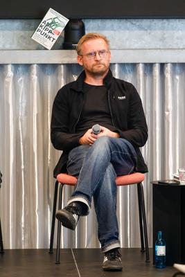 Buchpremiere von "Am Kippunkt. Wo das Klima zu kollabieren droht ? und wie wir uns noch retten k?nnen" von Toralf Staud und Benjamin von Brackel-stock-foto