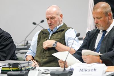Reichsb?rger Prozess in Frankfurt-stock-foto