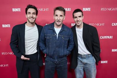 Red Night by Campari und Bunte-stock-foto