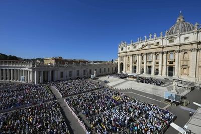 ITALY - POPE LEO XIV  DURING HIS WEEKLY GENERAL AUDIENCE AT  ST PETER'S SQUARE IN THE VATICAN - 2025/7/30-stock-foto