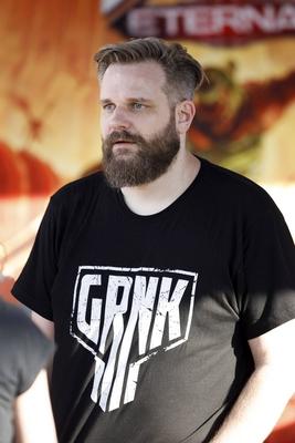 Gronkh auf der weltgr??ten Computerspielmesse Gamescom 2019 im Congress Centrum Nord der KoelnMesse-stock-foto