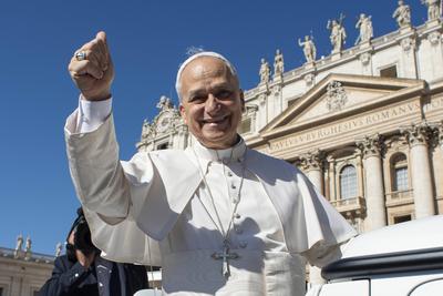 ITALY - POPE LEO XIV  DURING HIS WEEKLY GENERAL AUDIENCE AT  ST PETER'S SQUARE IN THE VATICAN - 2025/7/30-stock-foto
