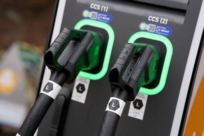 Elektromobilitaet (Elektromobilit?t) in Siegen-stock-foto
