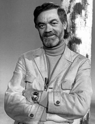 Friedrich Sch?tter Der deutsche Schauspieler Friedrich Sch?tter Deutschland 1970er Jahre German ac-stock-foto