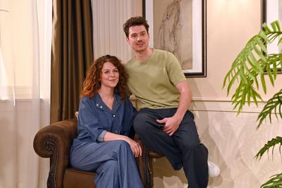 20 Jahre  STURM DER LIEBE / Pressetag-stock-foto