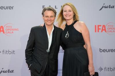 Berlin GER, Berlin, 05.09.19, IFA Eroeffnungs Gala v.l. Wolfgang Bahro, Barbara Bahro, IFA - Gala, 05.09.19, IFA Gala --stock-foto