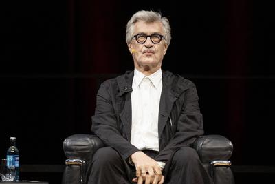 Wim Wenders - Ausstellung in der Bundeskunsthalle Bonn-stock-foto