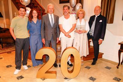 Fototermin ARD-Telenovela "Sturm der Liebe"-stock-foto