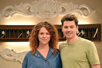 20 Jahre  STURM DER LIEBE / Pressetag-stock-foto