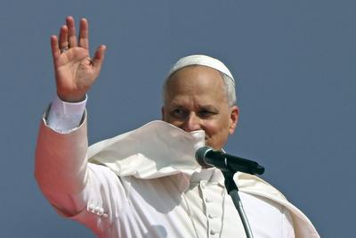 ITALY - POPE LEO XIV  LEADS A  MASS FOR THE JUBILEE OF YOUTH AT TOR VERGATA IN ROME  - 2025/8/3-stock-foto