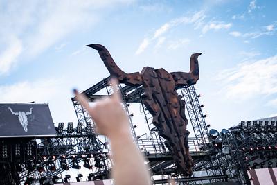 Wacken Open Air - Festival 2025 - WOA - 2025 - Blick auf das Festivalgel?nde-stock-foto