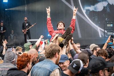 Wacken Open Air - Festival 2025 - WOA - 2025 - Blick auf das Festivalgel?nde-stock-foto