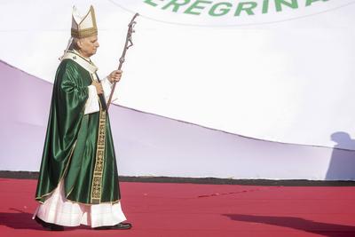 ITALY - POPE LEO XIV  LEADS A  MASS FOR THE JUBILEE OF YOUTH AT TOR VERGATA IN ROME  - 2025/8/3-stock-foto