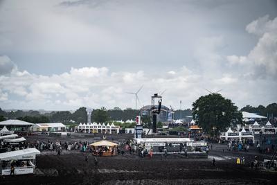 Wacken Open Air - Festival 2025 - WOA - 2025 - Blick auf das Festivalgel?nde-stock-foto