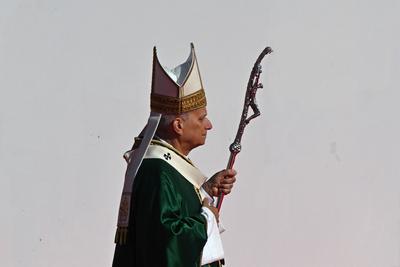 ITALY - POPE LEO XIV  LEADS A  MASS FOR THE JUBILEE OF YOUTH AT TOR VERGATA IN ROME  - 2025/8/3-stock-foto