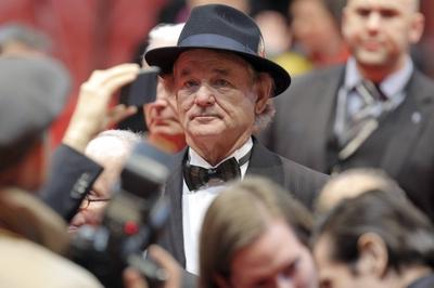 Bill Murray attending the The Grand Budapest Hotel premiere at the 64th Berlin International Film Festival / Berlinale-stock-foto