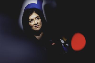 Wirtschaftsministerin Reiche besucht Kohlekraftwerk Schwarze Pumpe-stock-foto