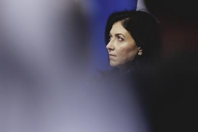 Wirtschaftsministerin Reiche besucht Kohlekraftwerk Schwarze Pumpe-stock-foto