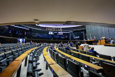 Congresso Nacional retoma atividades-stock-foto
