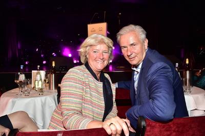 Geburtstagsfeier TIPI und Bar jeder Vernunft Monika Gr?tters, Klaus Wowereit 30 Jahre Bar jeder Vernunft / 20 Jahre Tip-stock-foto