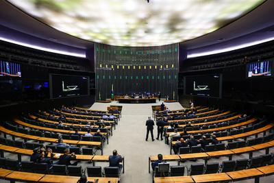 Congresso Nacional retoma atividades-stock-foto