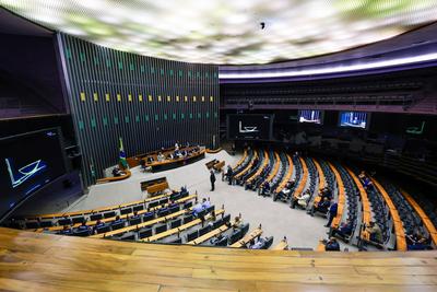 Congresso Nacional retoma atividades-stock-foto