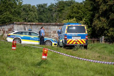 Leichenfund in Weitefeld-stock-foto