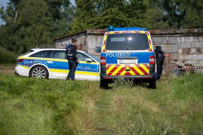 Leichenfund in Weitefeld-stock-foto