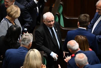 06.08.2025 WARSZAWA SEJM RP CEREMONIA ZAPRZYSIEZENIA PREZYDENTA KAROLA NAWROCKIEGO FOT DAMIAN BURZYKOWSKI / NEWSPIX.PL/N-stock-foto