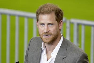 Prinz Harry ( Prince Henry Charles Albert David ) , Herzog von Sussex , zu Besuch in Duesseldorf , 06.09.2022 Prince Har-stock-foto