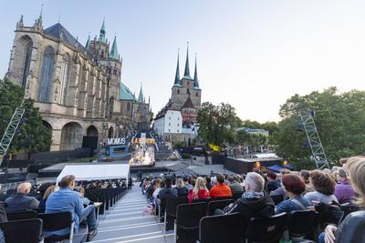 Domstufen Festspiele 2025-stock-foto