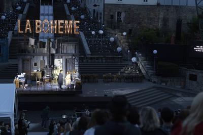 Domstufen Festspiele 2025-stock-foto