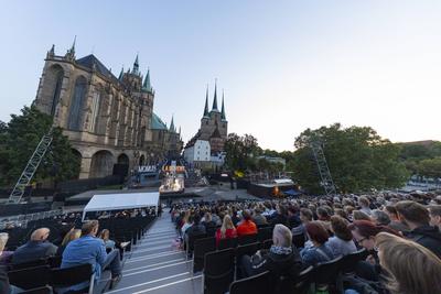 Domstufen Festspiele 2025-stock-foto