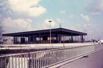 Nationalgalerie GER, 20210110, Aufnahme Berlin, ca. 1969, neue nationalgalerie, von Ludwig Mies van der Rohe *** Nationa-stock-foto