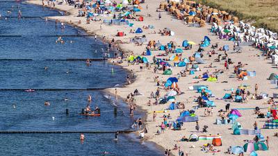 ++Ostsee: Besucher Rekord erwartet++-stock-foto