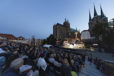 Domstufen Festspiele 2025-stock-foto