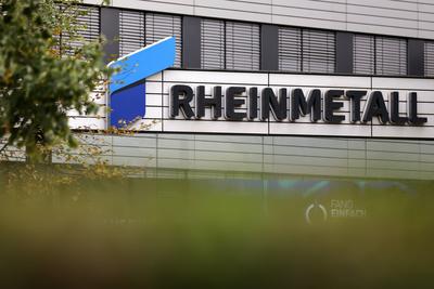 Rheinmetall-Zentrale in D?sseldorf-stock-foto