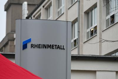 Hartha - Streik bei der IG Metall: Mitarbeiter von Rheinmetall-Firma legen Arbeit nieder 11.11.2024 Hartha, Sonnenstra?e-stock-foto