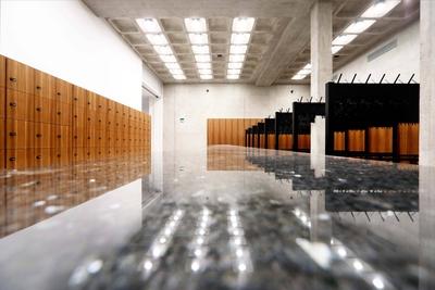 05.06.2021, Berlin - Deutschland. Die Neue Nationalgalerie ist vorab f?r ein paar Tage ohne Ausstellung ge?ffnet. Hier g-stock-foto