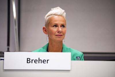 Stellvertretende Vorsitzende der CDU Silvia Breher beim 35. CDU Parteitag in Hannover am 9. September 2022. 35. CDU Par-stock-foto