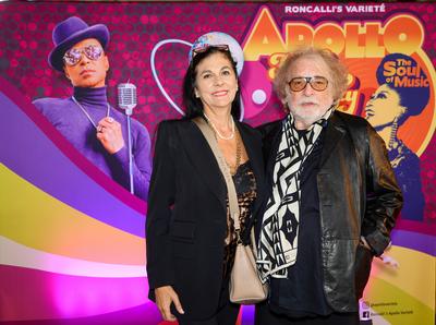 Roncalli s Apollo Variete - Fresh n Funk Premierenvorstellung - Bernhard Paul mit seiner Frau Eliana Larible, mit der er-stock-foto
