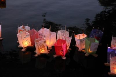 Gedenken 80 Jahre Nagasaki-stock-foto