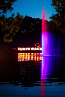 Elbenwaldfestival Cottbus-stock-foto