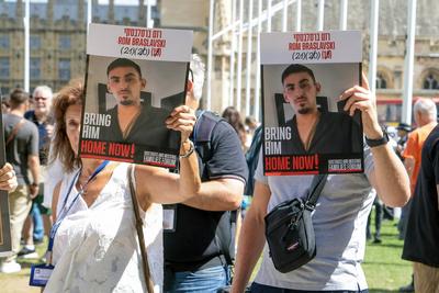 Palestine Action Proscription Protest-stock-foto